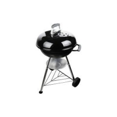 Weber Compact Kettle Black BBQ Grill - Perfect for Outdoor Cooking & Grilling Fun!